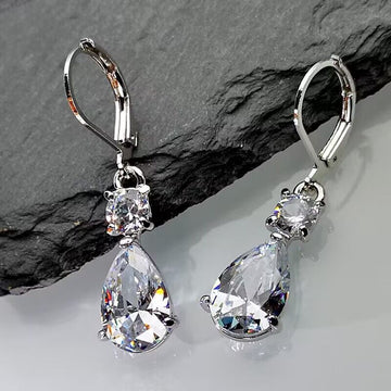 Fashion Creative Simple Drop-shaped Long Earrings