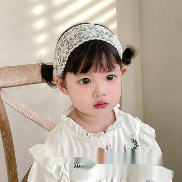 Children's Hair Accessories Lace Elastic Headband
