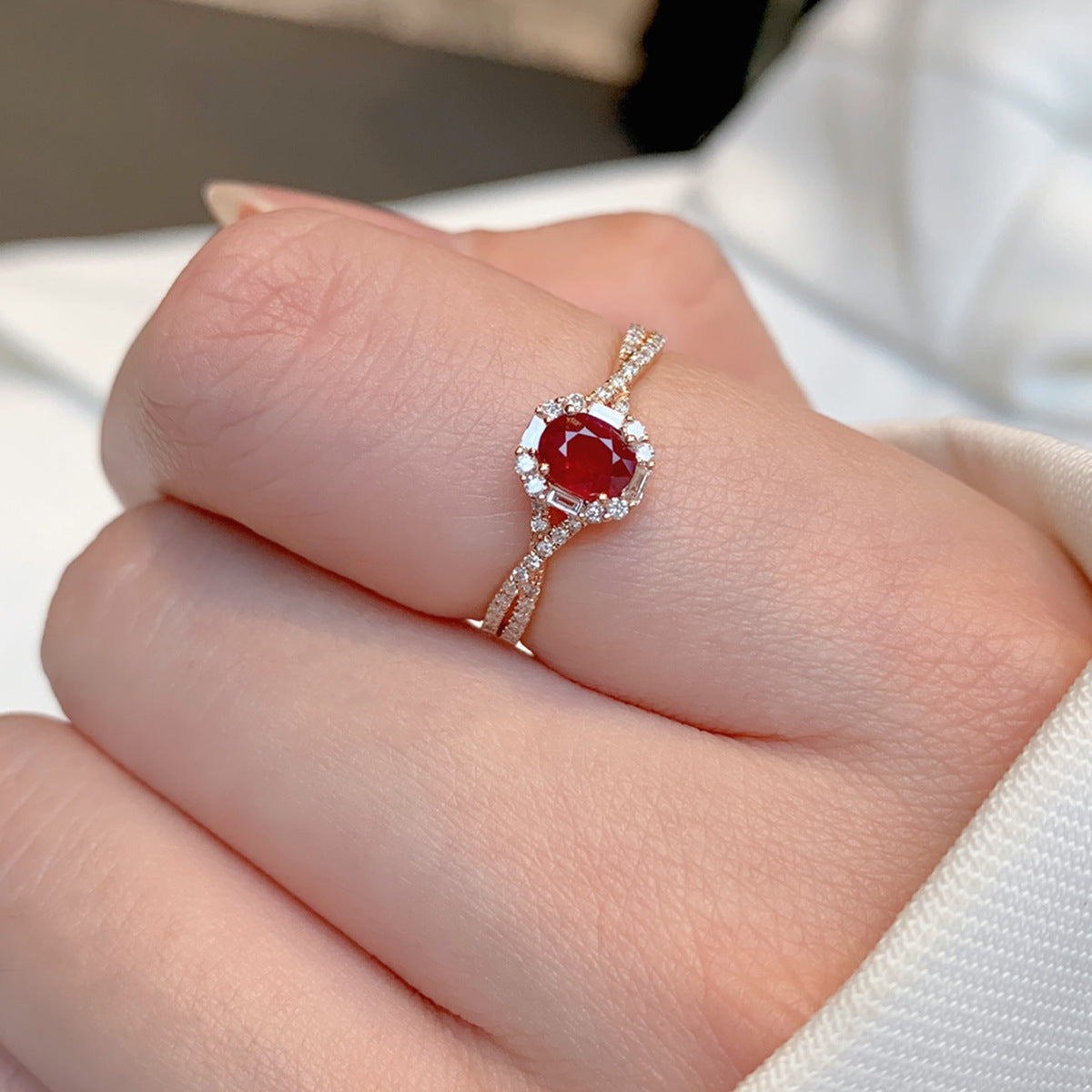Fashionable And Versatile S925 Sterling Silver Ring For Women