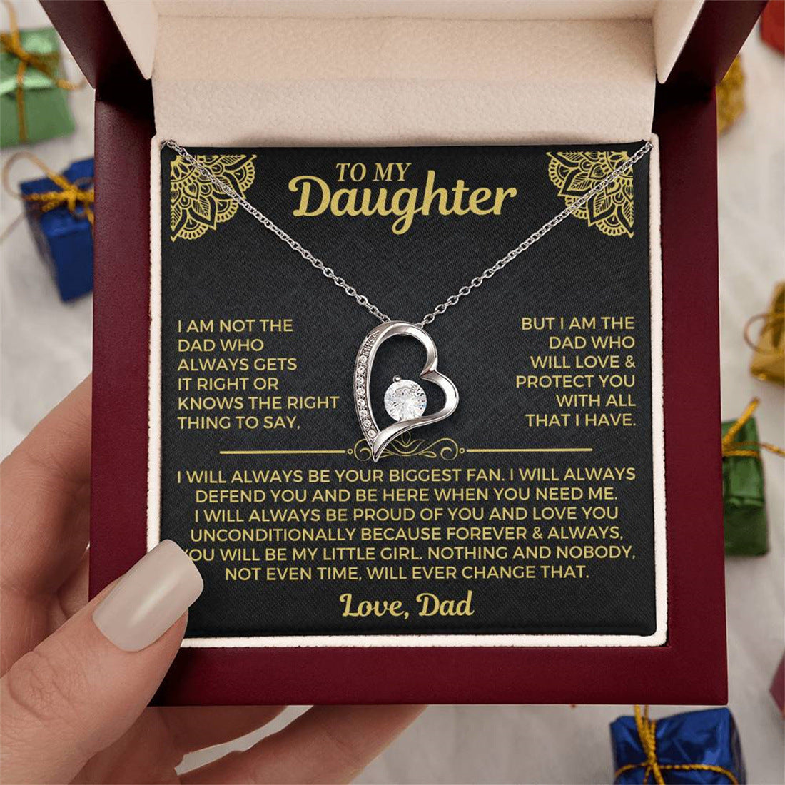 European And American Personality Hollow Heart Necklace