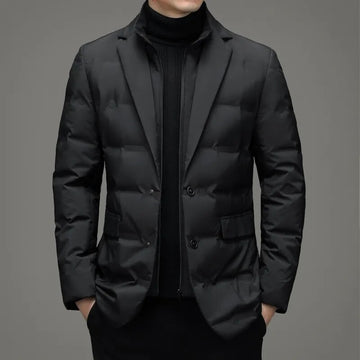Fake Two-piece Suit Down Jacket Business Men