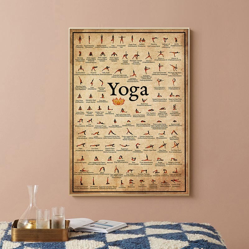 Vintage Canvas Suitable For Home Living Room Wall Decor Painting