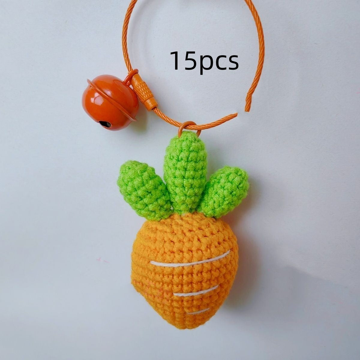 Cartoon Carrot Car Keychain Pendant