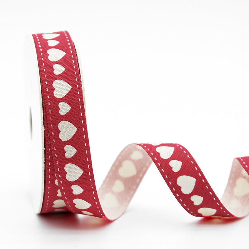 Cotton Printing Packaging Tape DIY Handmade Material Clothing Accessories