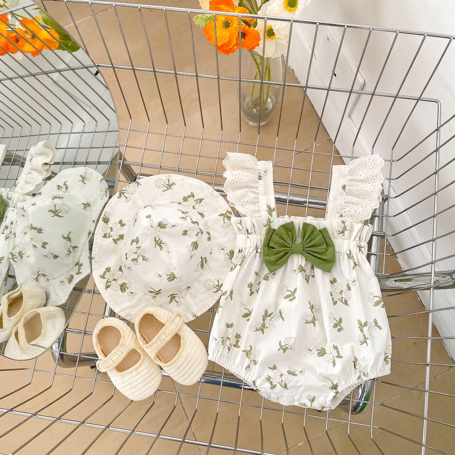 Fashion Girls Flower Clothing Women's Romper