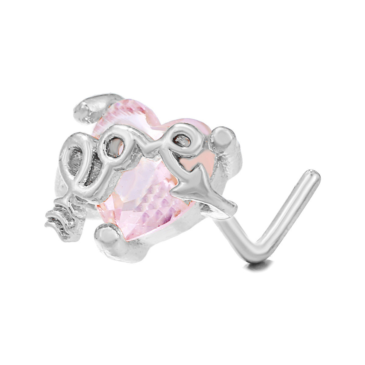 New Zircon Nose Stud Fashion Geometric Personality