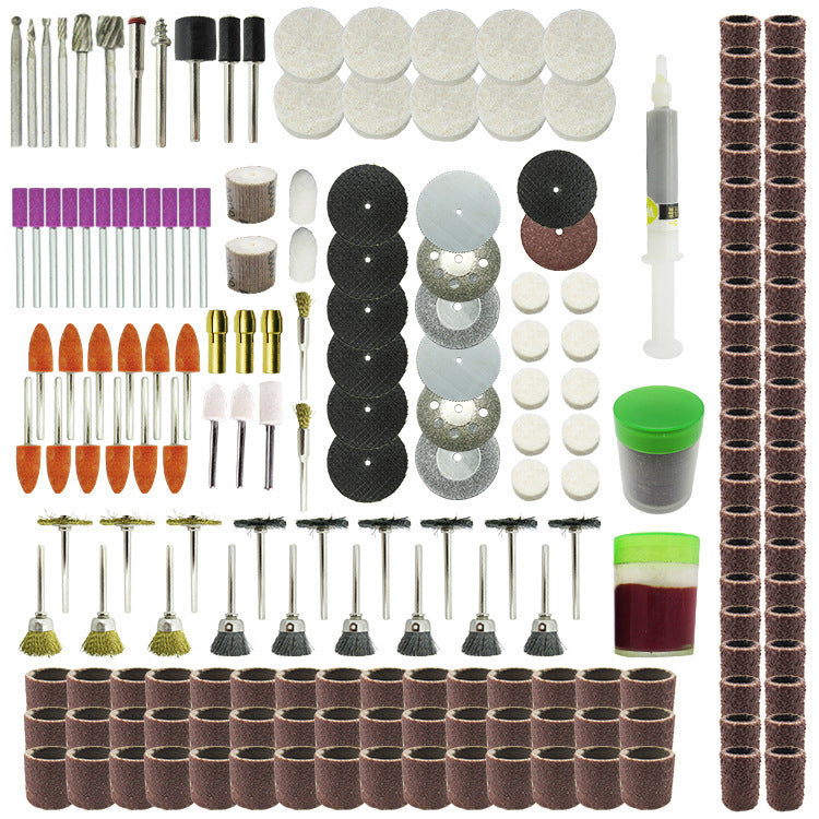 217 Pieces Electric Grinder Accessories Bags Can Be Cut, Polished And Derusted
