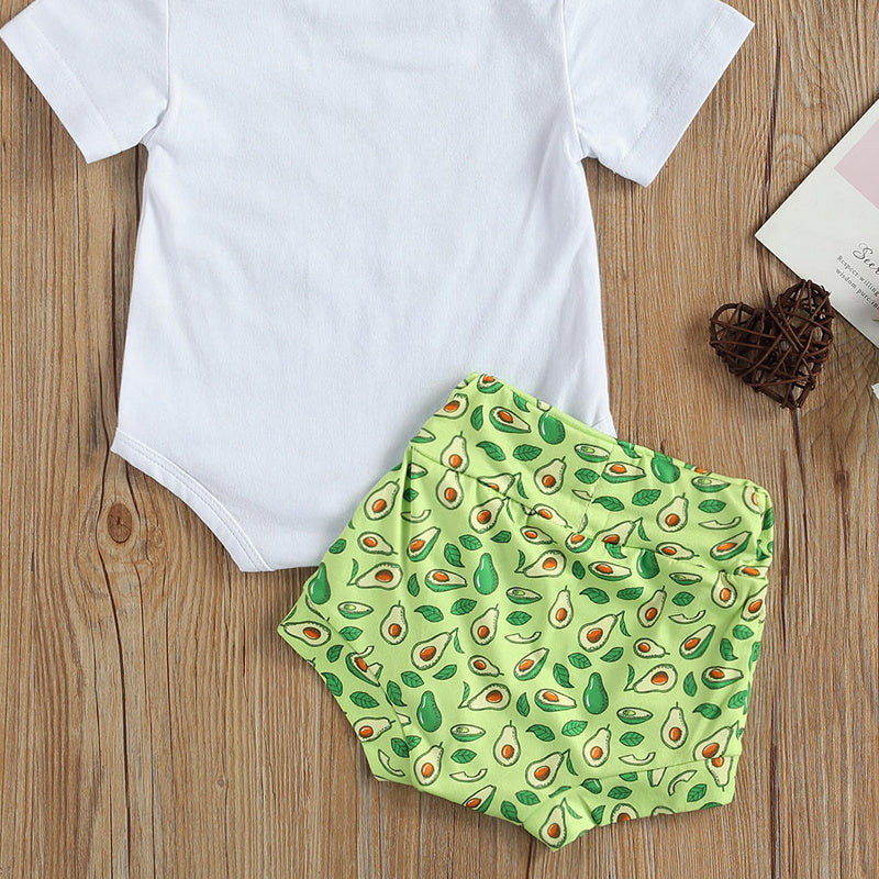 Newborn Clothing Suit Short-Sleeved One-Piece