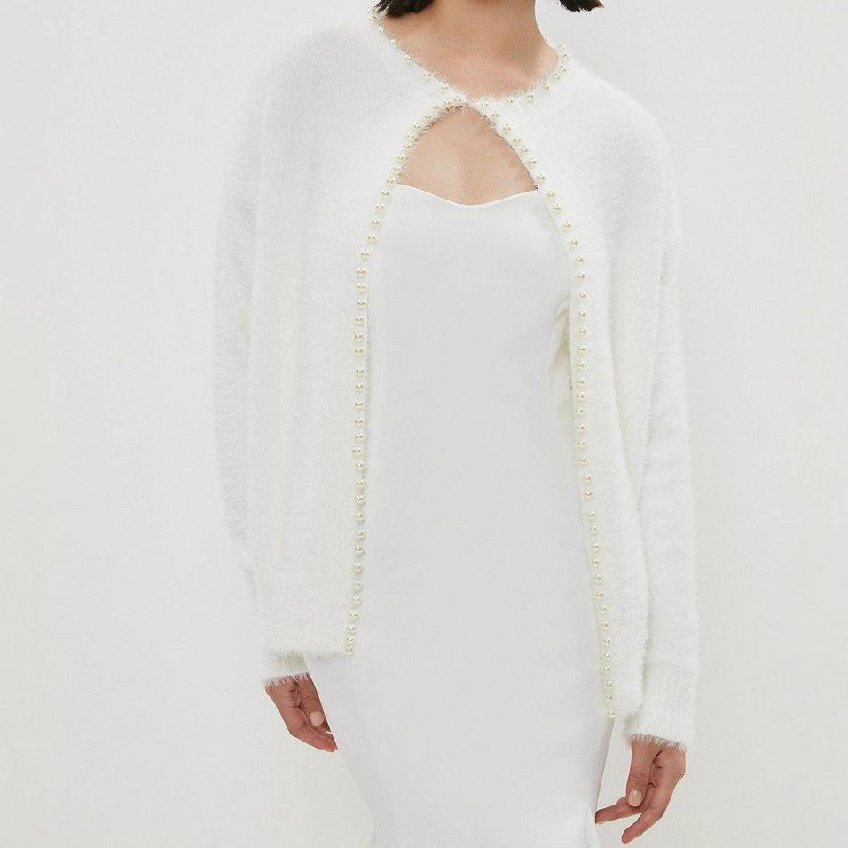 Autumn And Winter Mink-like Knitted Women's Clothing Loose And Lazy Style