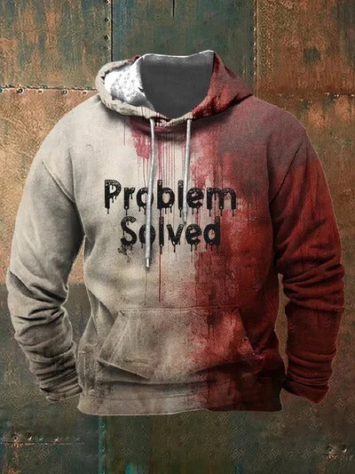 Men's Casual Digital Printing Hoodie Sweater