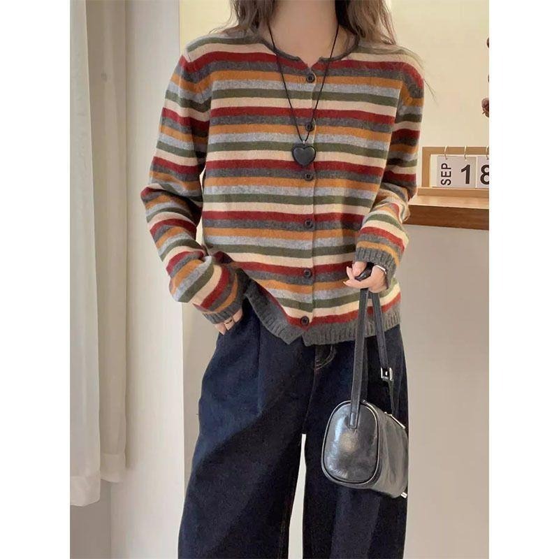 Fashionable Stylish Versatile Sweater Coat Tide