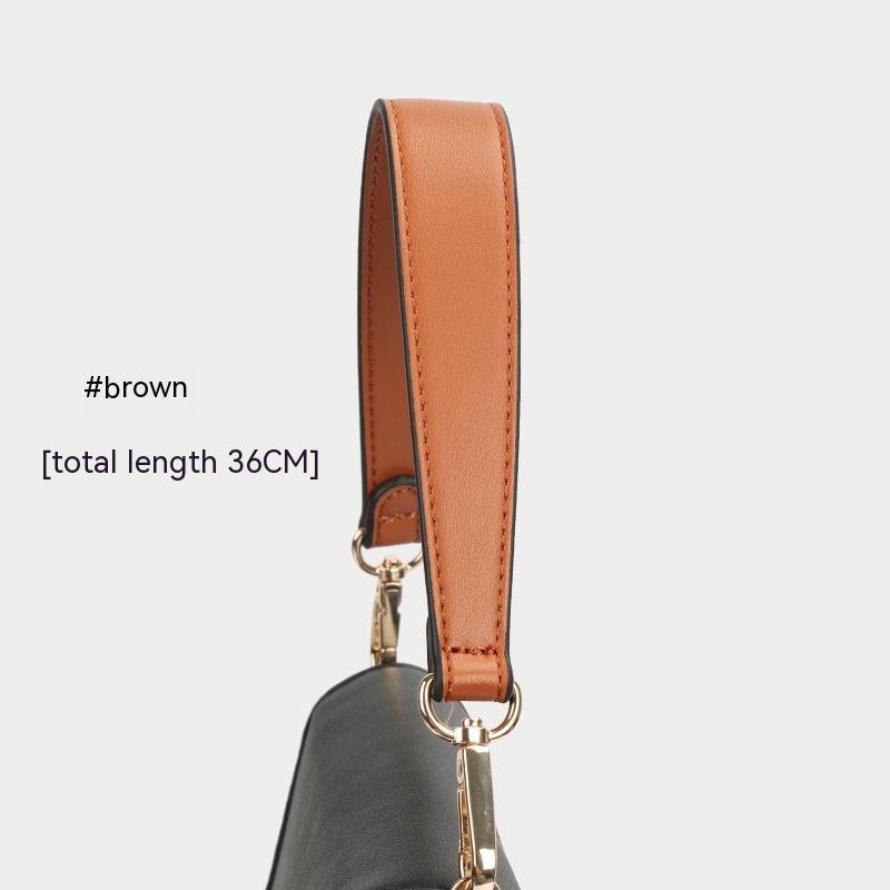 Bucket Bag Short Leather Shoulder Strap Accessories