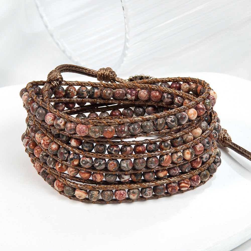 Women's Adjustable 5-row Winding Bracelet