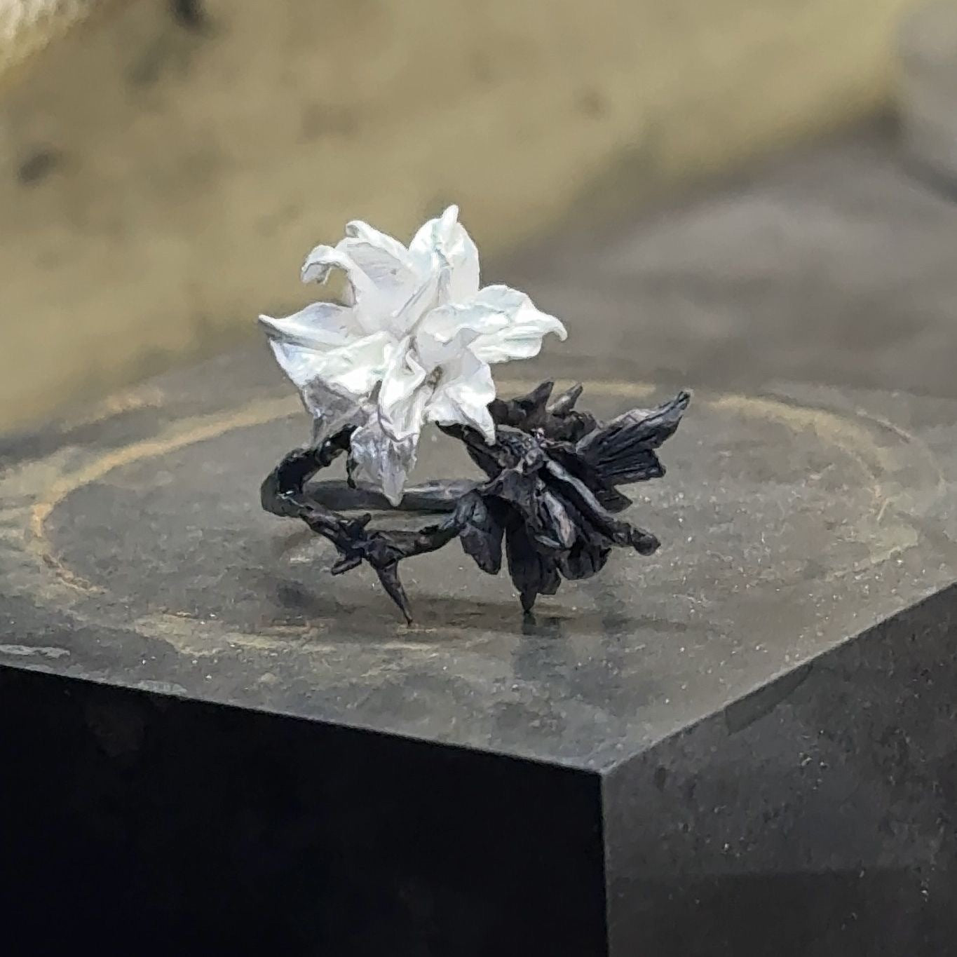 Bipolar Disorder French Simplicity Versatile High-grade Ring