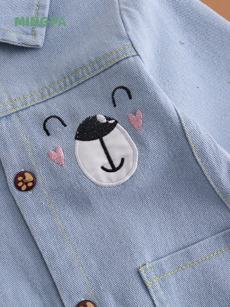 Men's And Women's Autumn Clothing Denim Jumpsuit