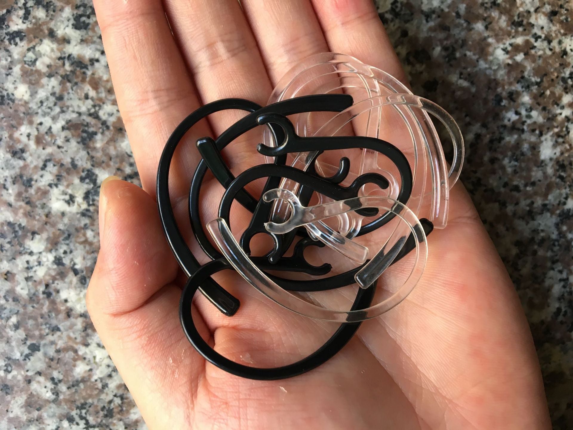 Silicone Bluetooth Headset Ear Hook Accessories 6MM Combination