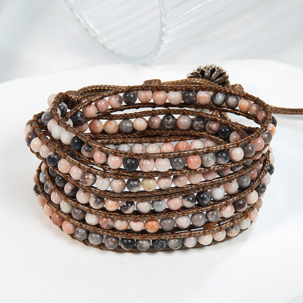 Women's Adjustable 5-row Winding Bracelet