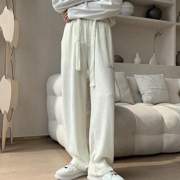 Loose Ins Pleated Wide-leg Pants