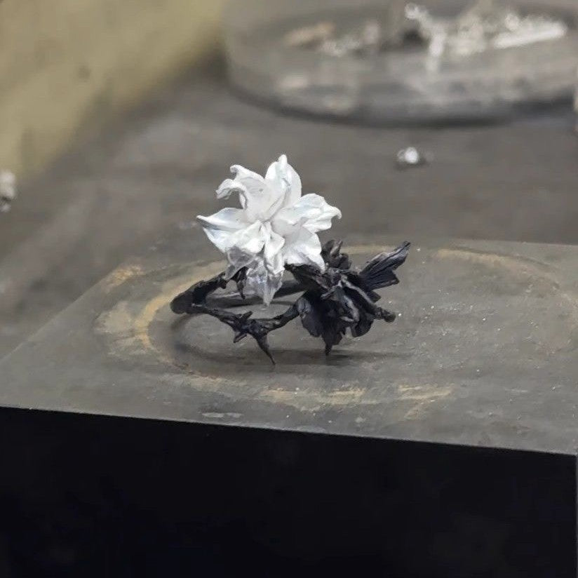 Bipolar Disorder French Simplicity Versatile High-grade Ring