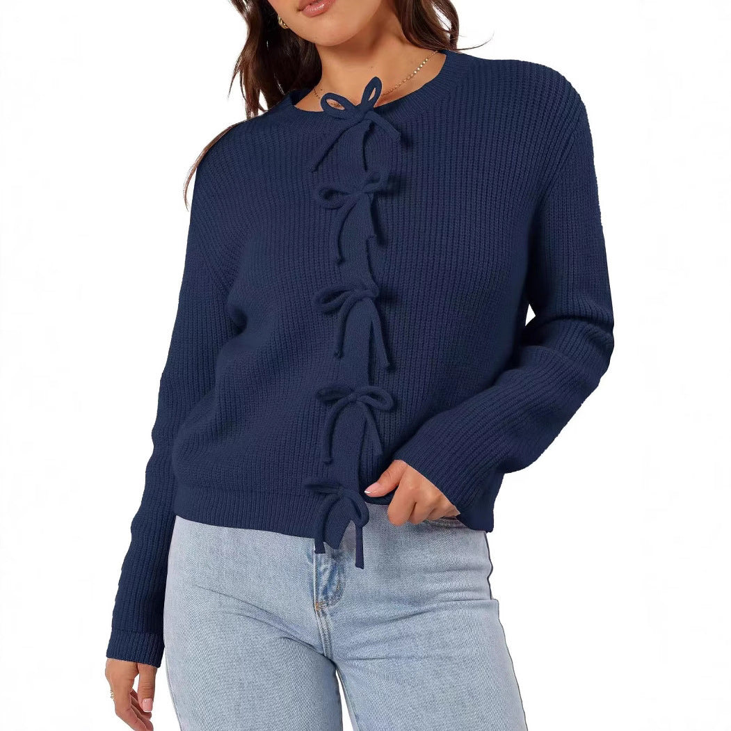 Fashionable And Comfortable Woolen Cardigan Long Sleeve