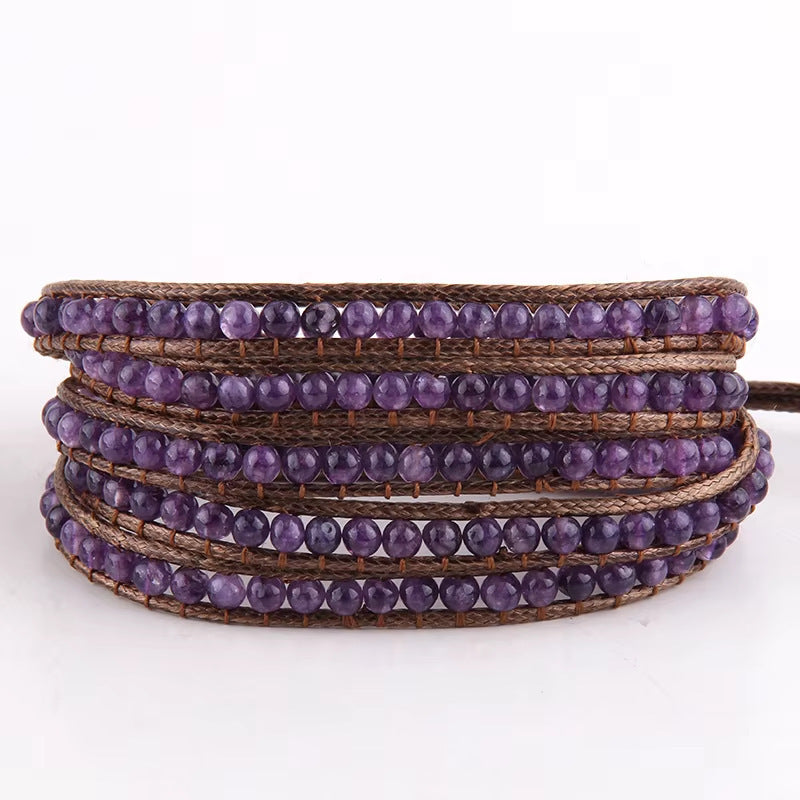 Women's Adjustable 5-row Winding Bracelet