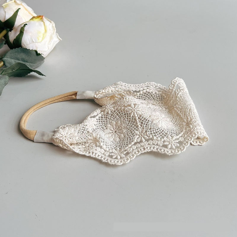 Children's Hair Accessories Lace Elastic Headband