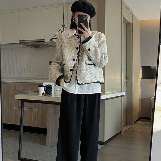 High Sense Temperament Coat Niche Short All-match