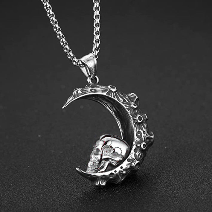 New Skull Men's Stainless Steel Necklace