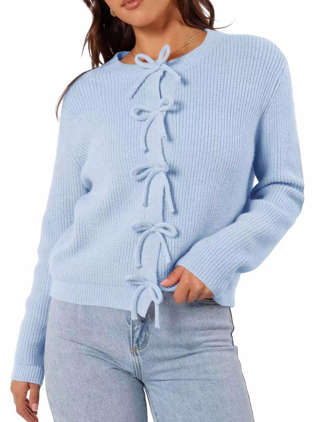 Fashionable And Comfortable Woolen Cardigan Long Sleeve