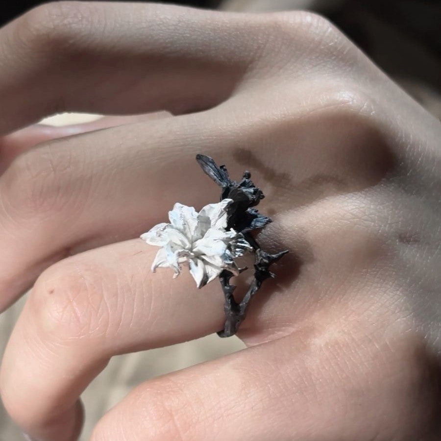 Bipolar Disorder French Simplicity Versatile High-grade Ring