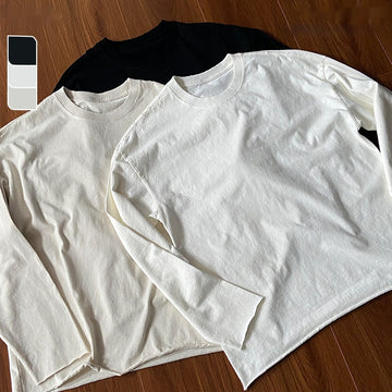 American Round Neck Long Sleeve T-shirt For Men