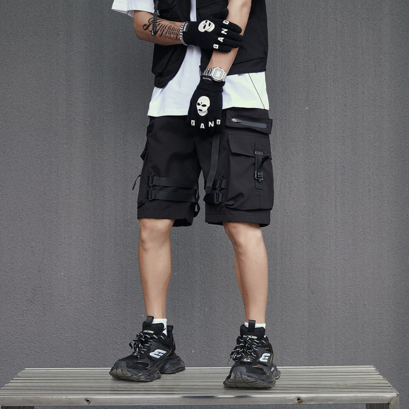 Heavy Industry Design Functional Workwear Shorts Men's Summer