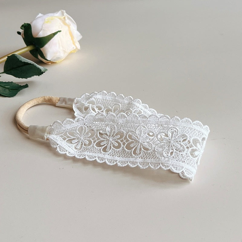 Children's Hair Accessories Lace Elastic Headband