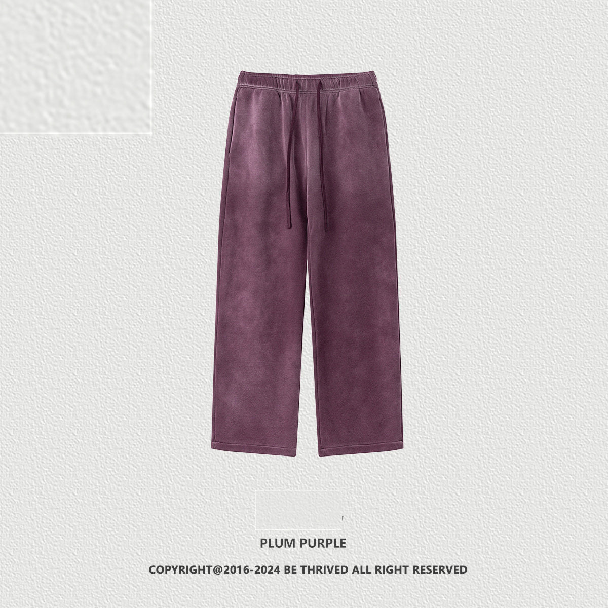 Men's Loose Velvet Thickened Wide Leg Straight Casual Pants