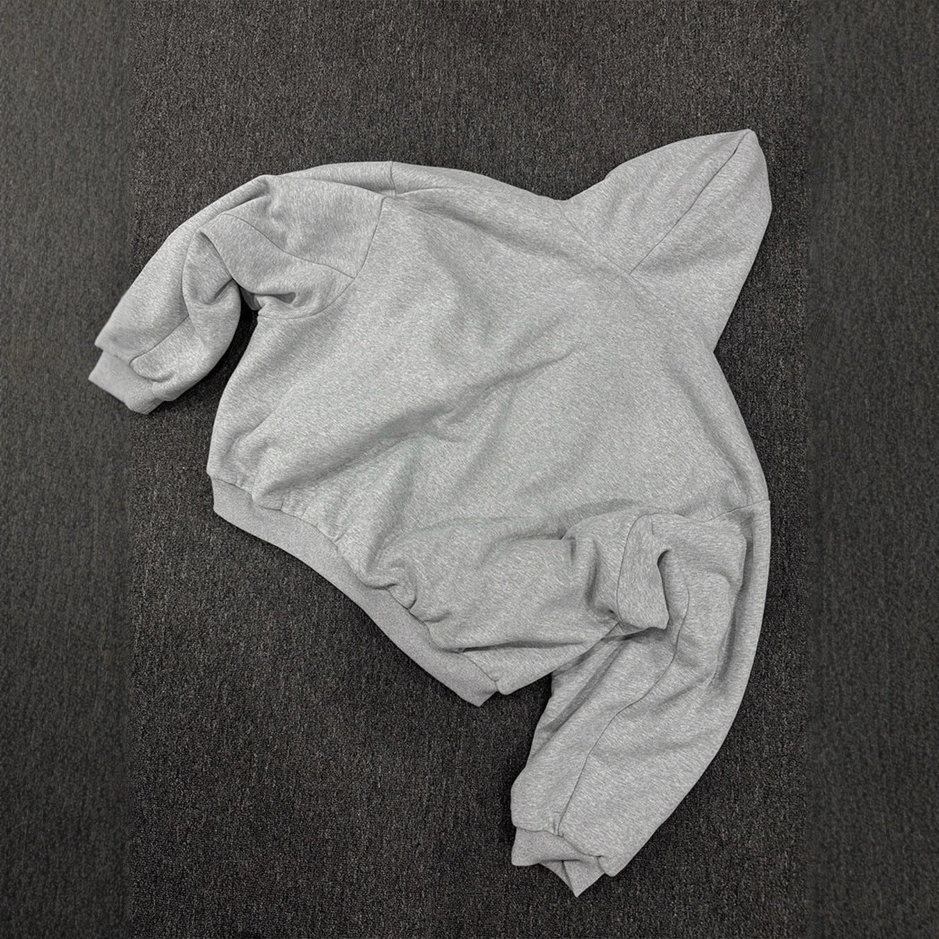 Stitching Double-sided Wear Special-interest Design Hooded Sweater