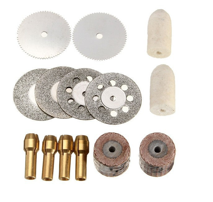 217 Pieces Electric Grinder Accessories Bags Can Be Cut, Polished And Derusted