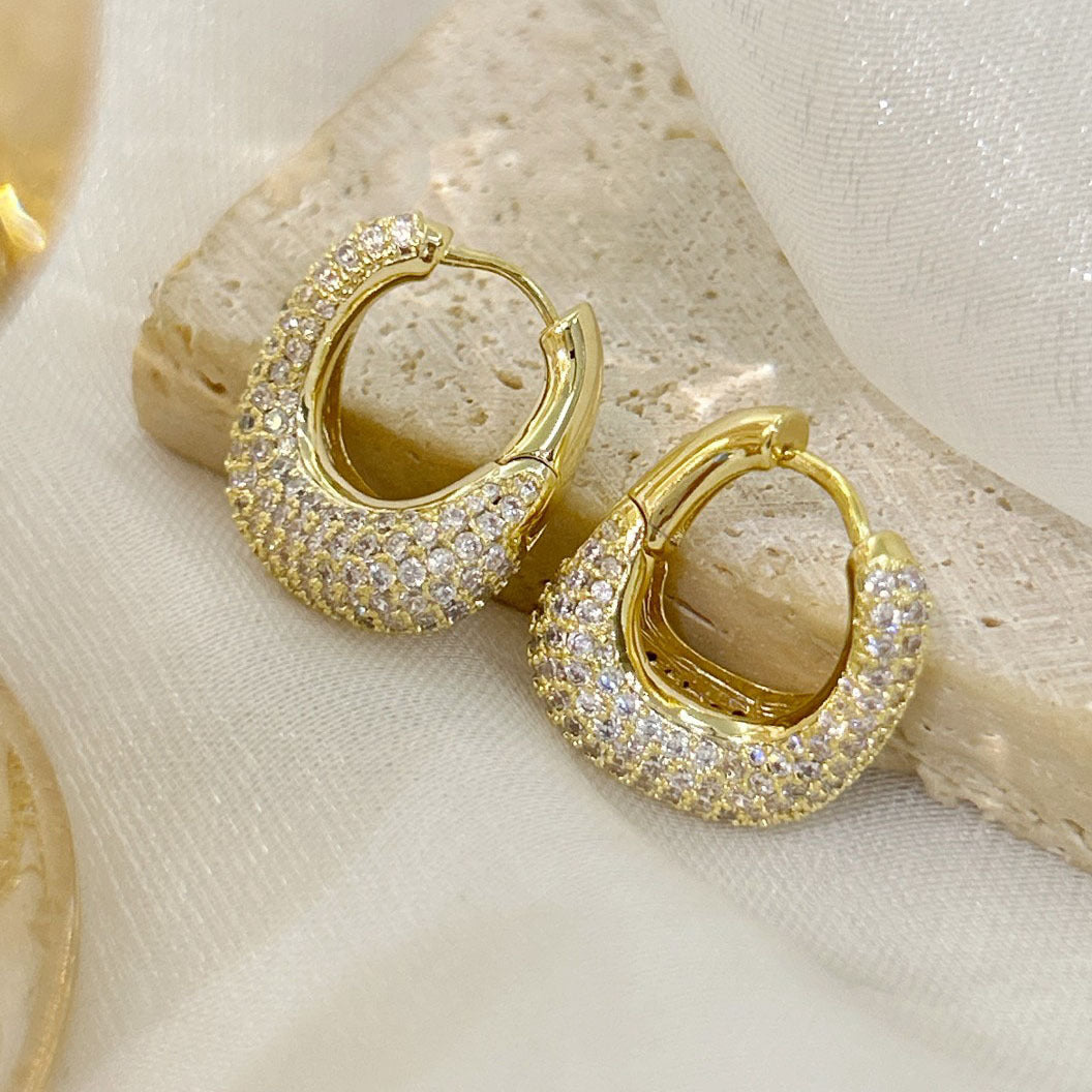 Female Niche High Sense Water Drop Earrings