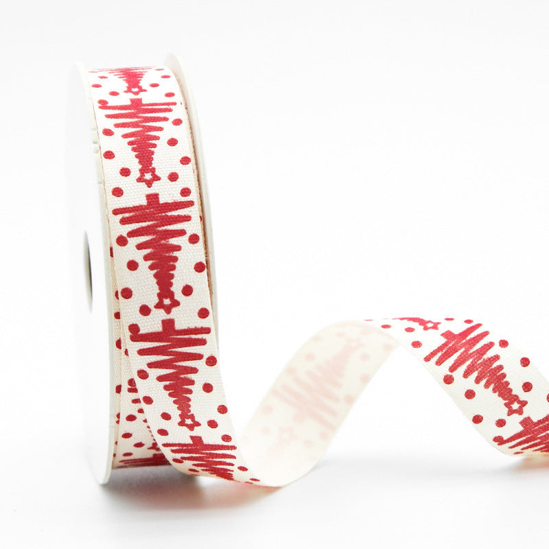 Cotton Printing Packaging Tape DIY Handmade Material Clothing Accessories