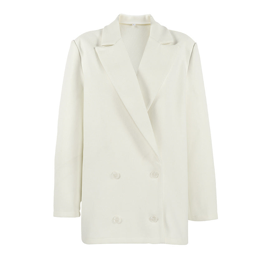 Niche Design Casual White Small Suit Jacket