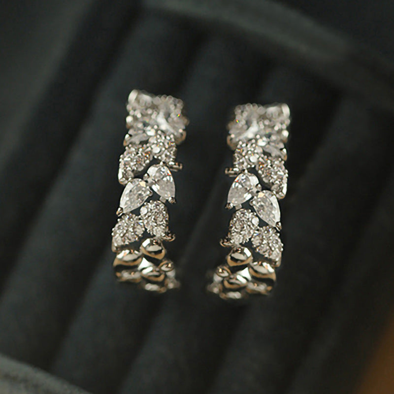 Women's Fashion Versatile Fashionable Exquisite High-grade Earrings