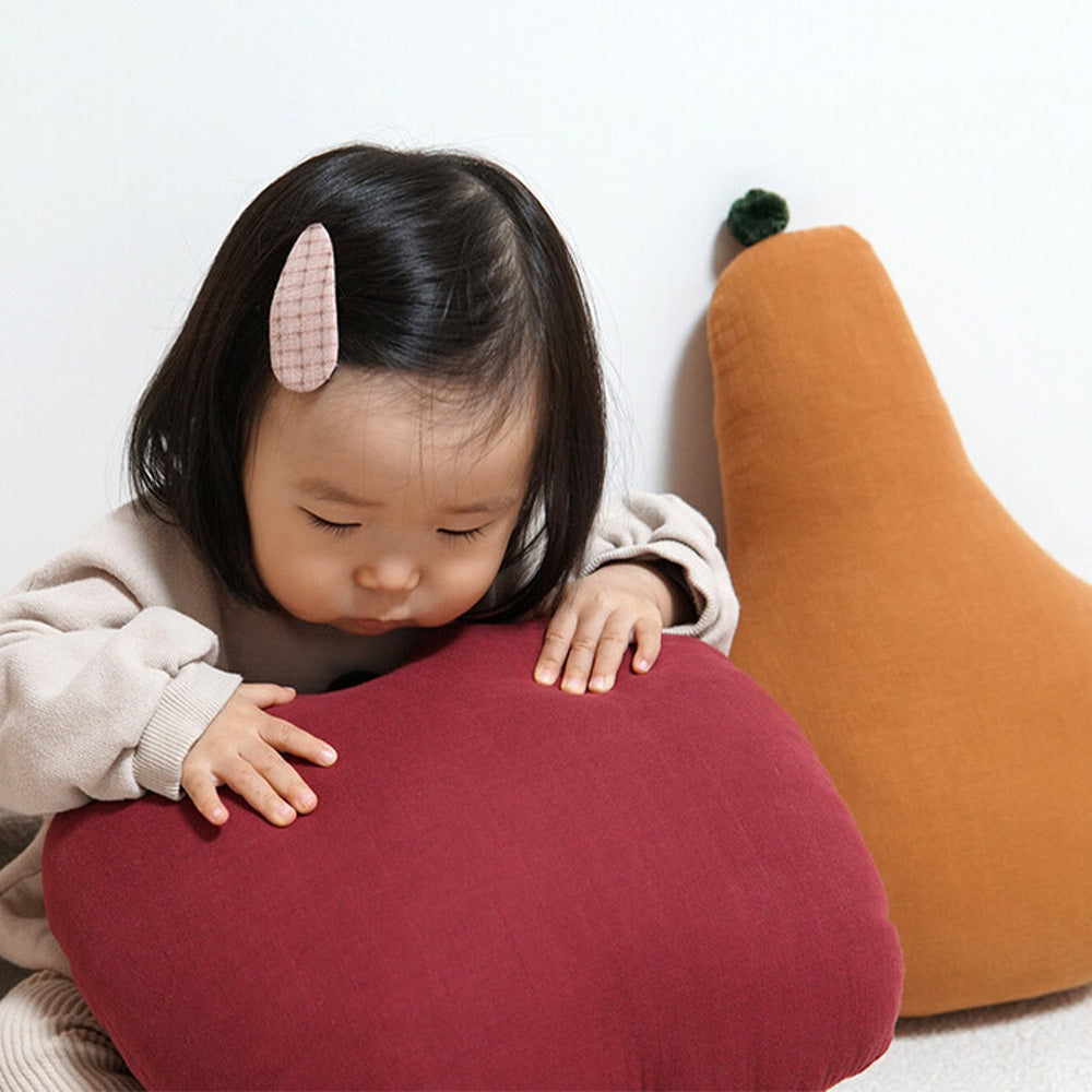 Children's Cute Doll Nap Pillow Baby Doll Newborn Soft And Comfortable Doll Backrest Sofa Waist Pillow Home Decor Cute Pure Cotton Comfortable Pillow Embroidered Moon Headrest Cute Pure Cotton Comfort