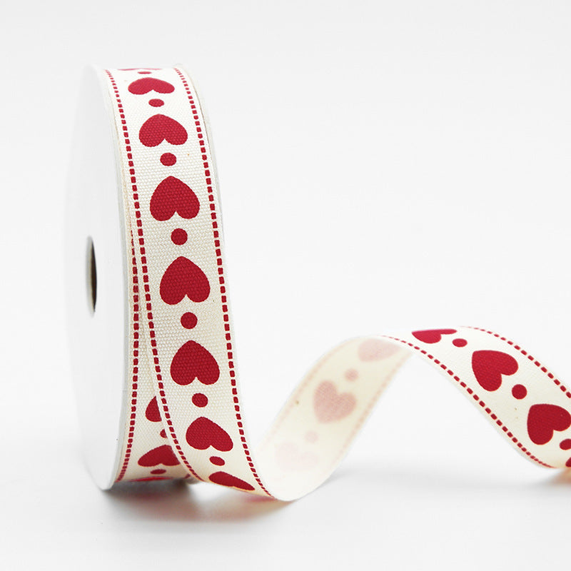 Cotton Printing Packaging Tape DIY Handmade Material Clothing Accessories