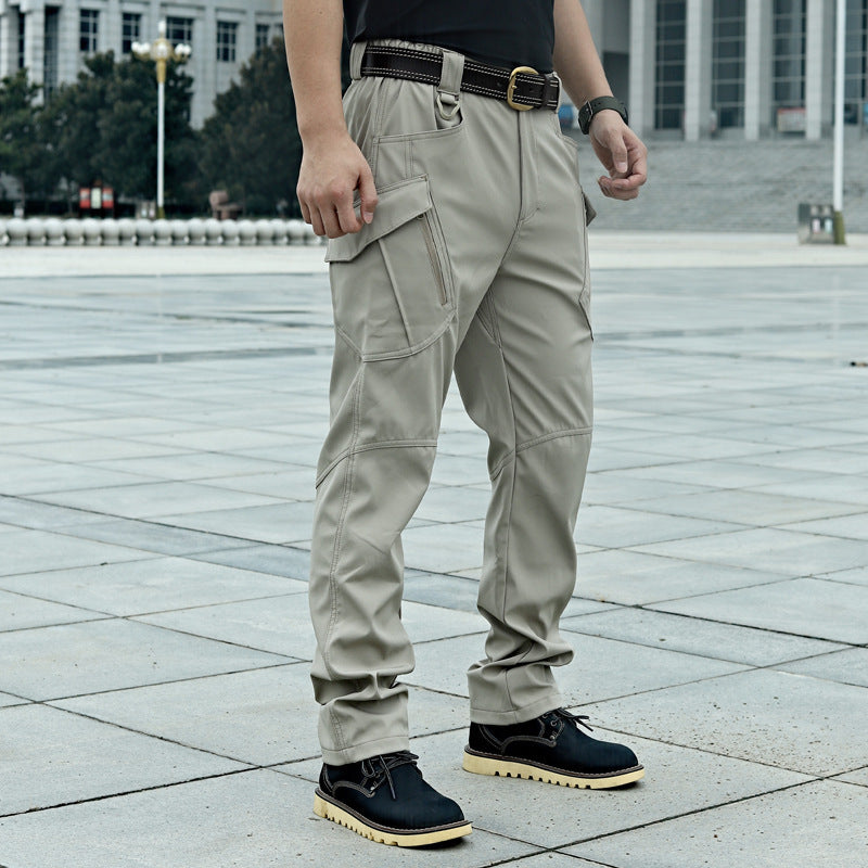 Men's Camouflage Outdoor Stretch Wear-resistant Loose Trousers