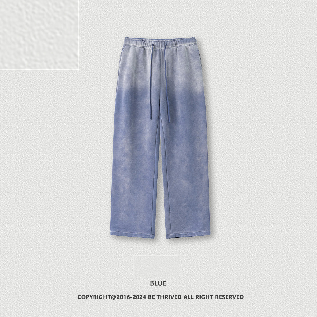 Men's Loose Velvet Thickened Wide Leg Straight Casual Pants