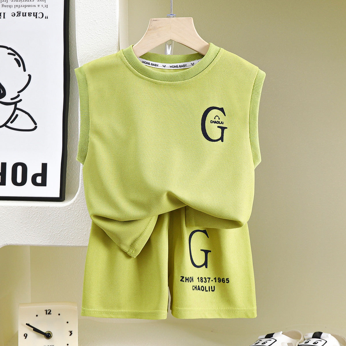 Children's Vest Suit Baby Clothes Summer Clothing