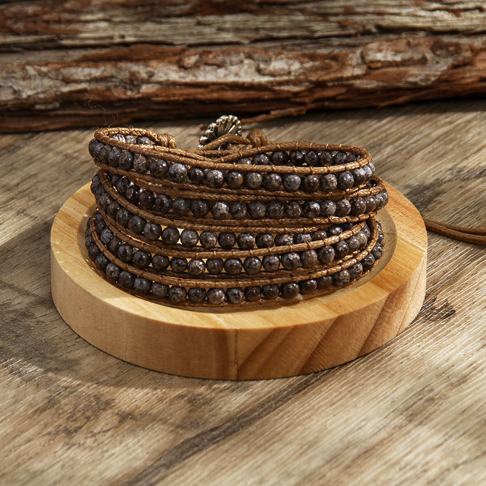 Women's Adjustable 5-row Winding Bracelet