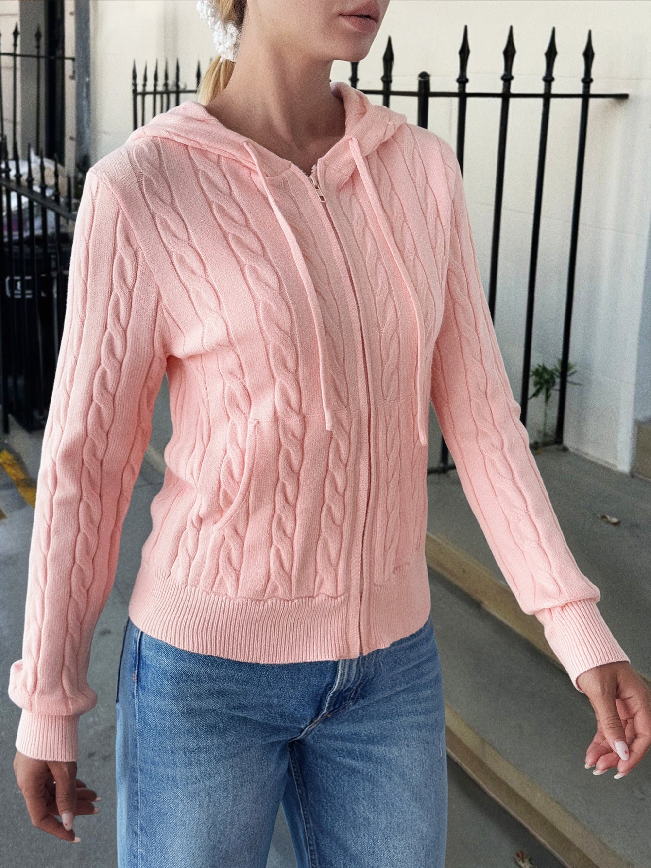 Women's Casual Woolen Long-sleeved Sweater