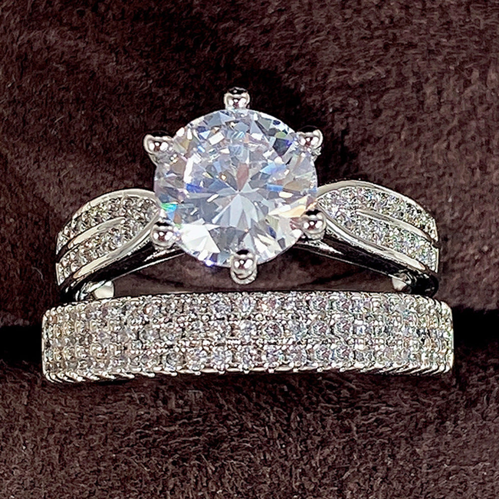 Luxury Wedding Combined Ring Simple Bracelet