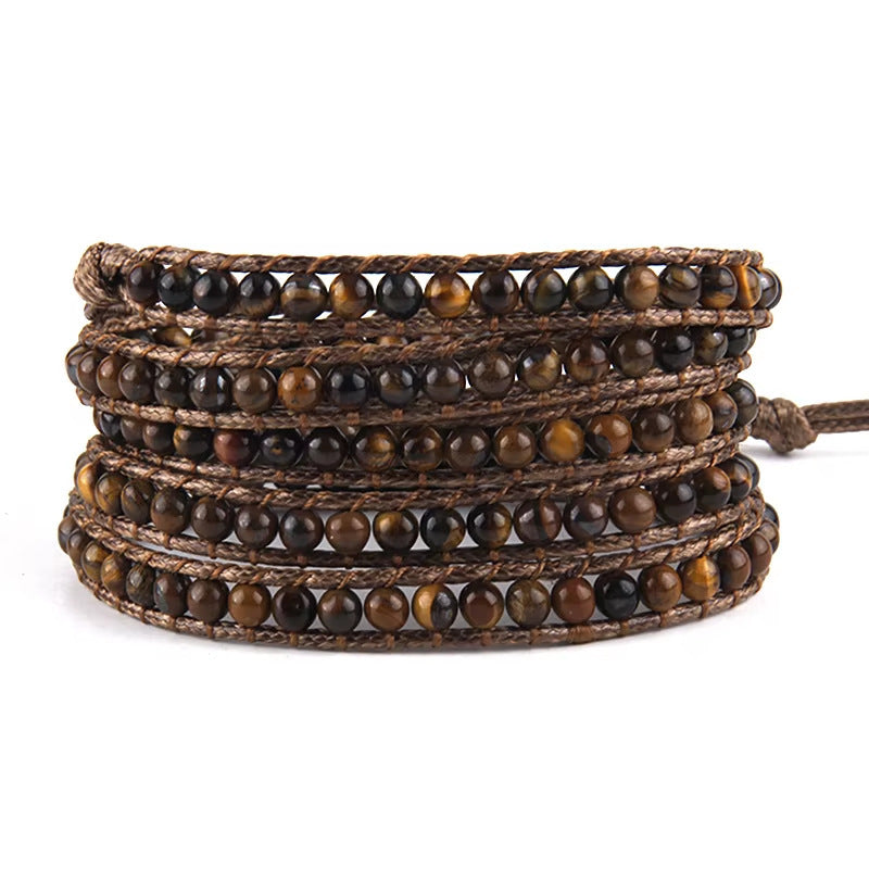Women's Adjustable 5-row Winding Bracelet