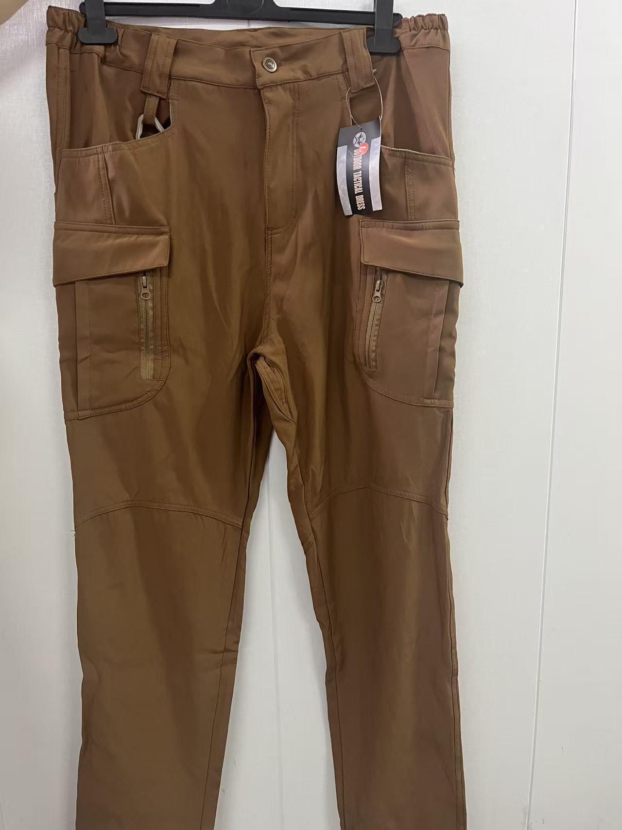 Men's Camouflage Outdoor Stretch Wear-resistant Loose Trousers